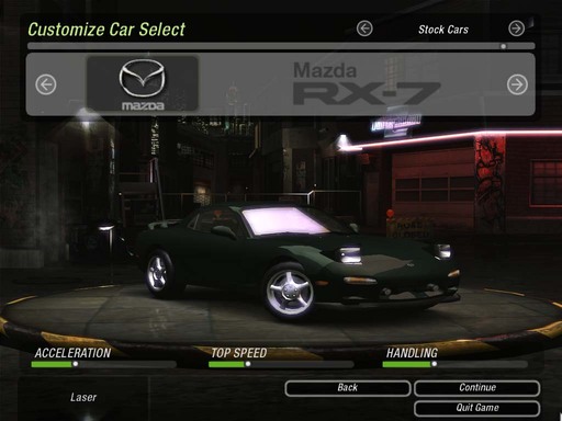 Need for Speed: Underground 2 - Cars